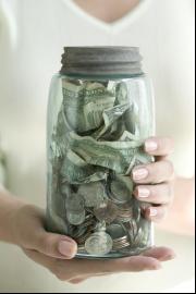 allowance in a jar