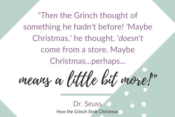 How the grinch stole christmas quote