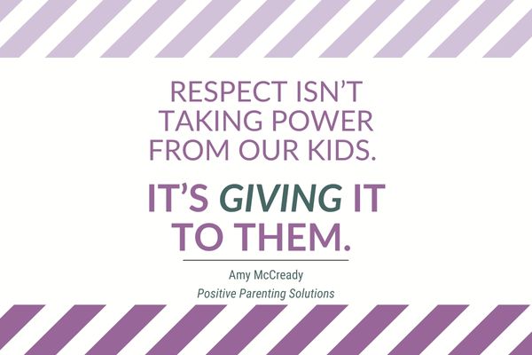 Amy McCready quote about respect