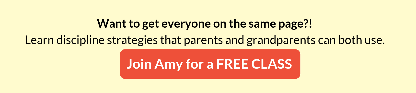 Join Amy for a Free Online Class